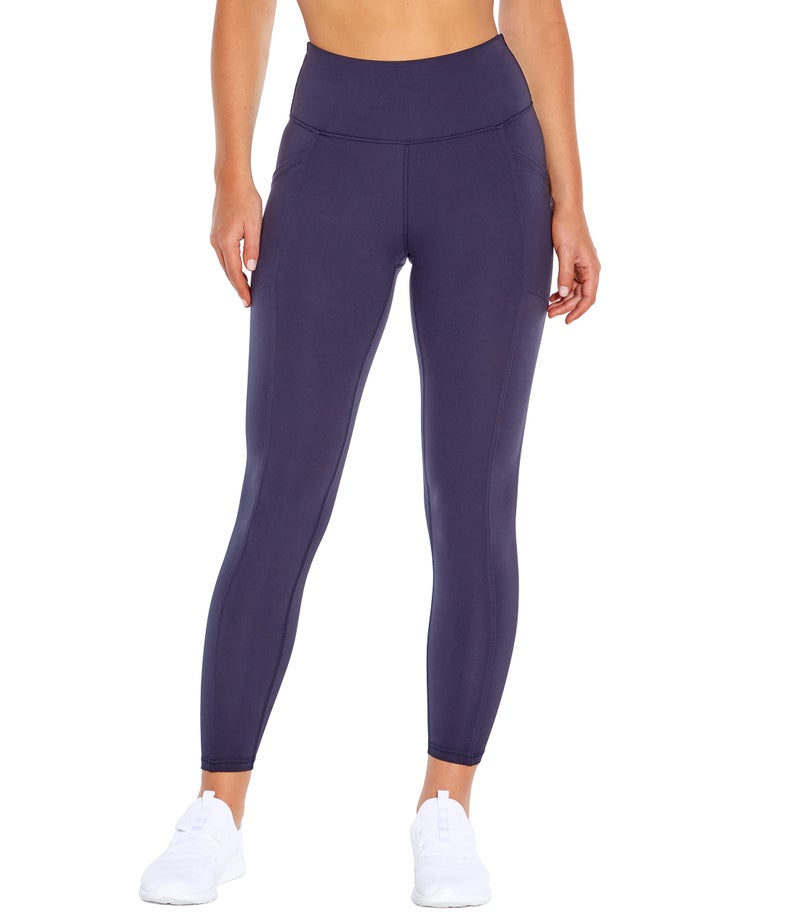 Marika Women's Standard Cameron High Rise Tummy Control Legging, Midnight Blue, Large - Image 2